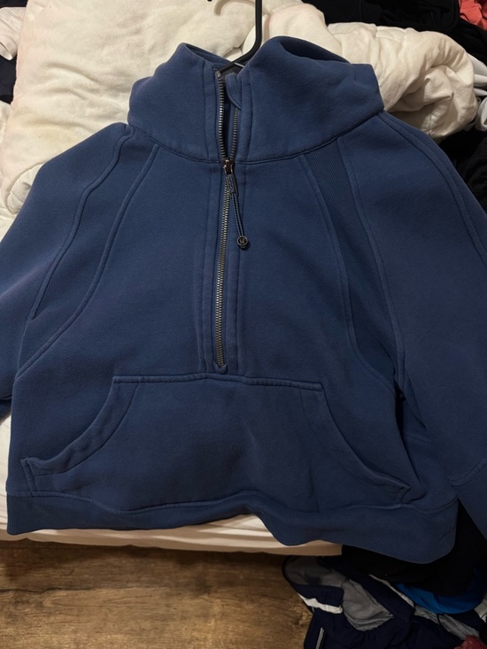 lululemon athletica Jackets & Blazers - lululemon athletica Navy Half-Zip Pullover Jacket